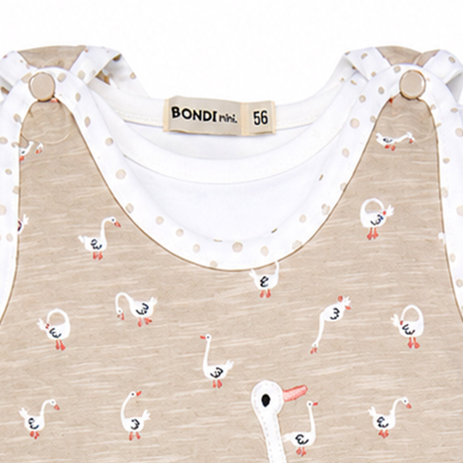 bondi-baby-strampler-g-nschen-93959-langarm-gans-allover-beige image 6