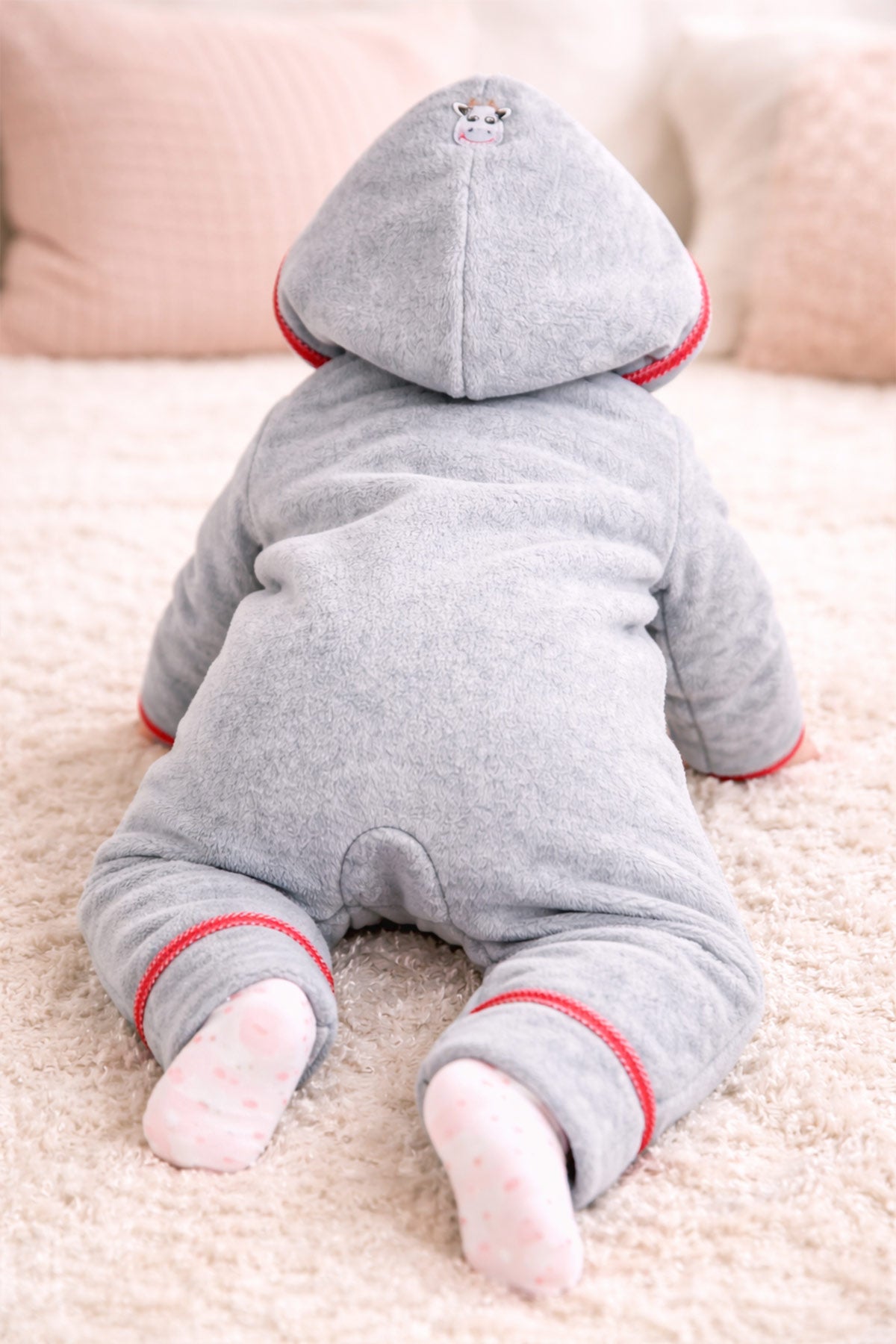 trachtenland-bondi-baby-fleece-overall-kuh-93665-grau-strampler image 4