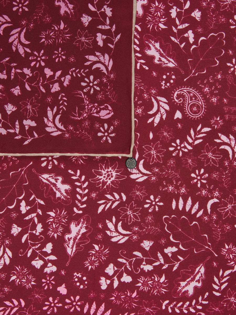 heimatgl-ck-trachtentuch-seide-floral-halstuch-rot-53x53-cm image 4