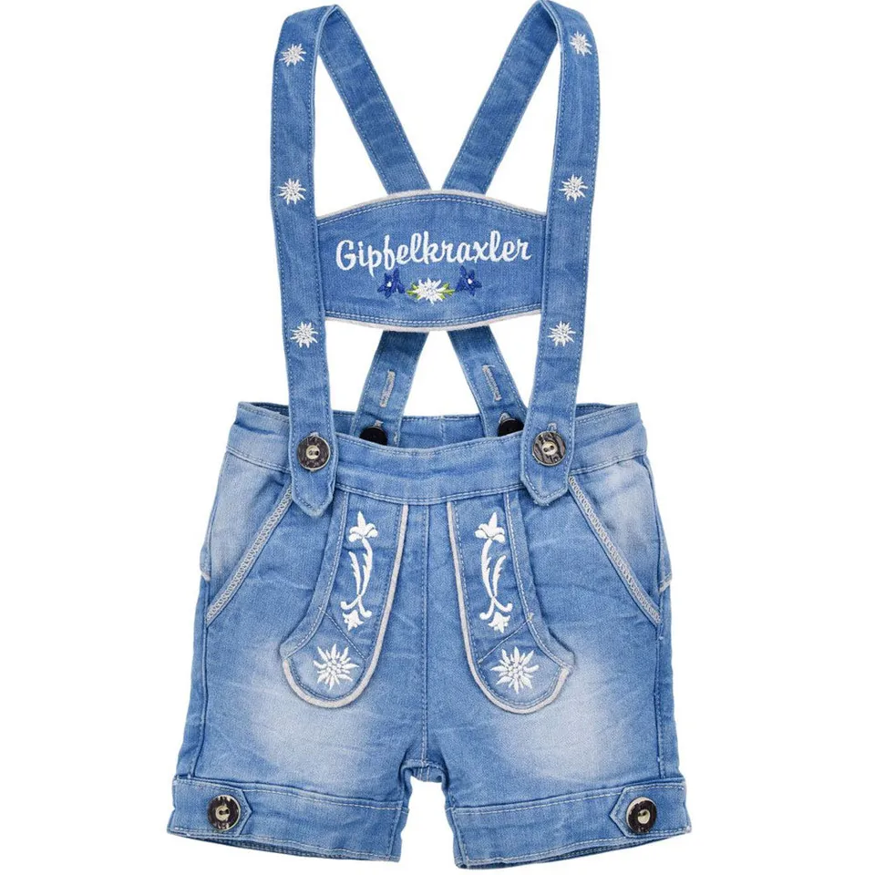 bondi-baby-latzshort-gipfelkraxler-91533-blue-denim image 1