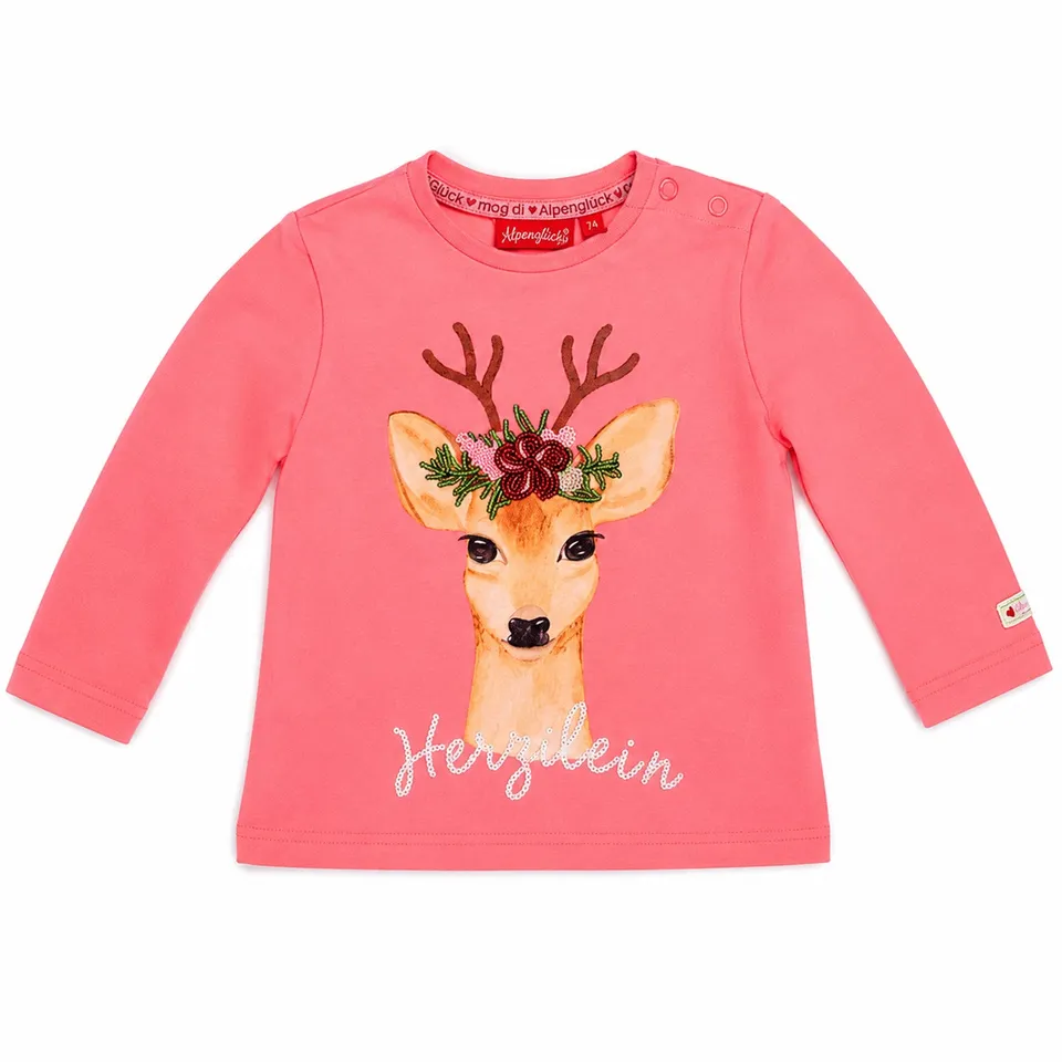 bondi-baby-m-dchen-langarmshirt-herzlein-86671-candy-rosa image 1