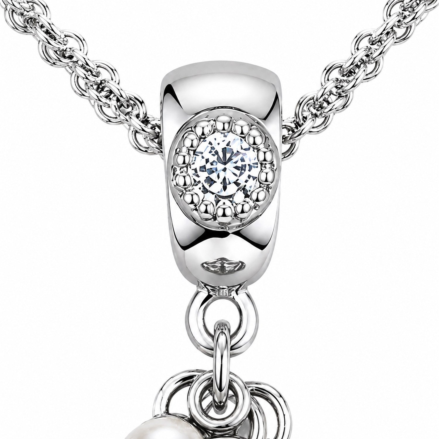 luisia-doppelhalskette-eichblatt-mit-kristallen-von-swarovski-silber image 5