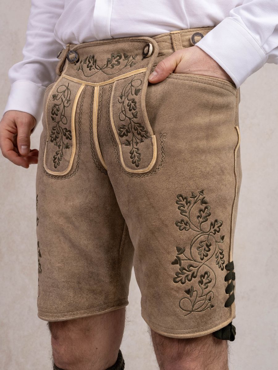 heimatgl-ck-herzogstand-hirsch-lederhose-olive-herren image 5