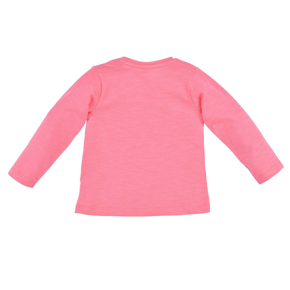 bondi-baby-m-dchen-langarmshirt-waldtiere-86662-candy-rosa image 2