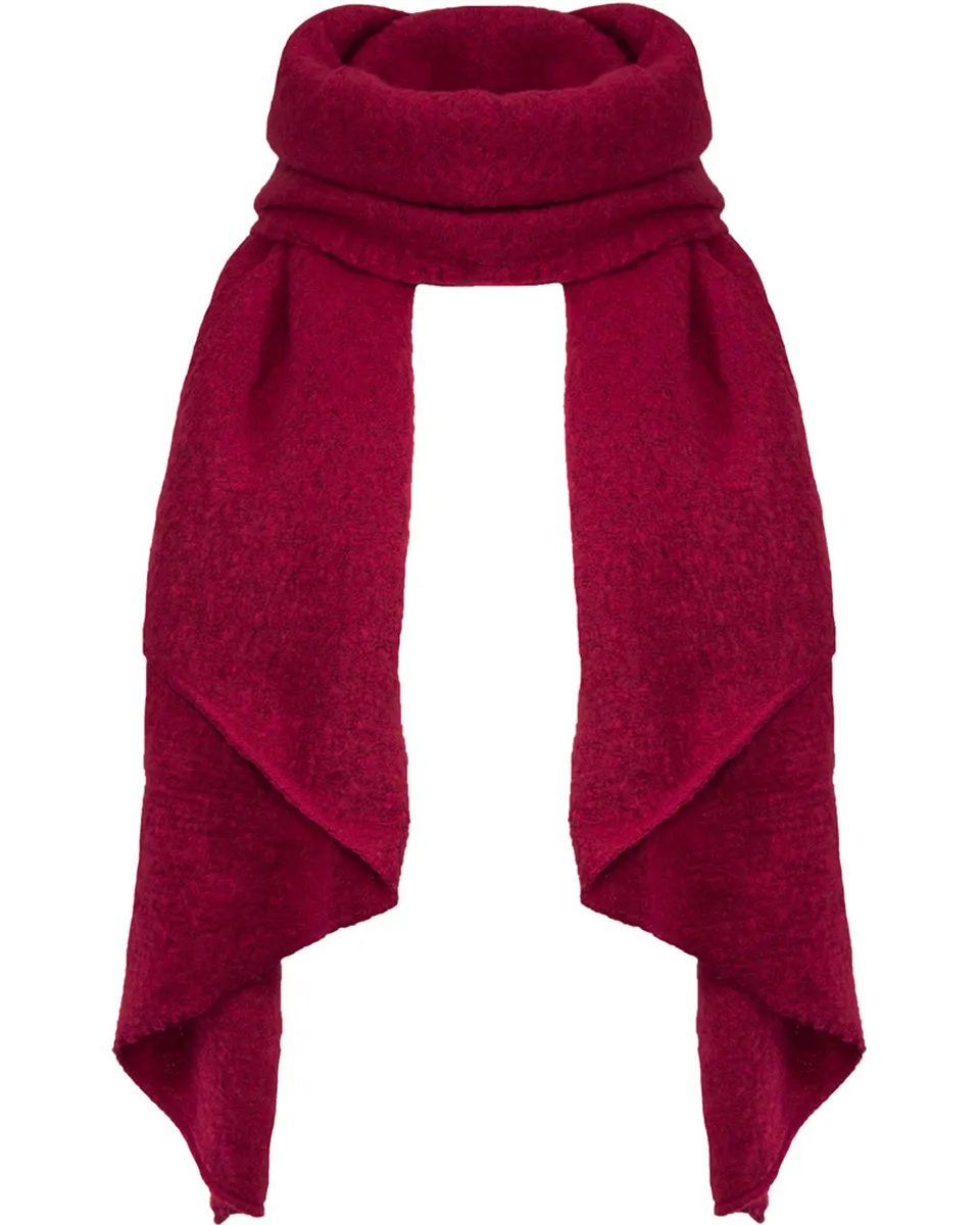 trachtenland-winter-schal-eliana-250-x-63-cm-dunkelrot image 1