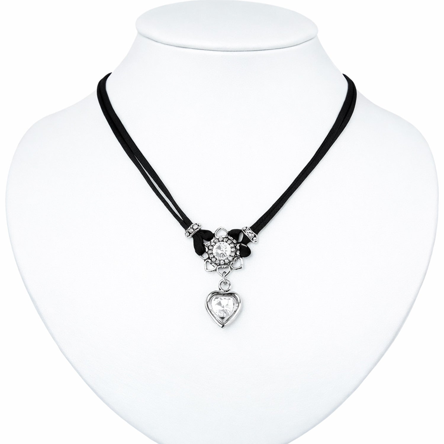 trachtenland-luisia-halskette-chiara-herzbl-te-mit-swarovski-kristallen-schwarz image 3