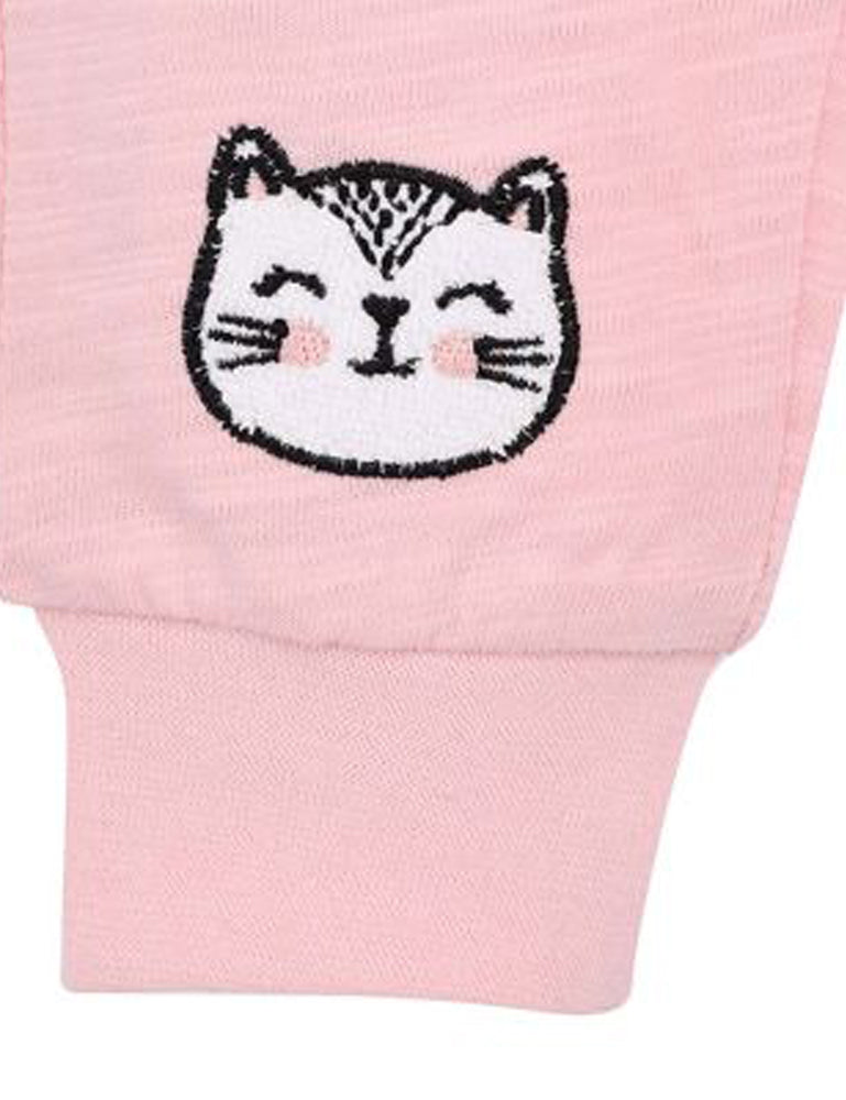 bondi-baby-laufhose-k-tzchen-93703-jogginghose-apricot-schwarz image 2
