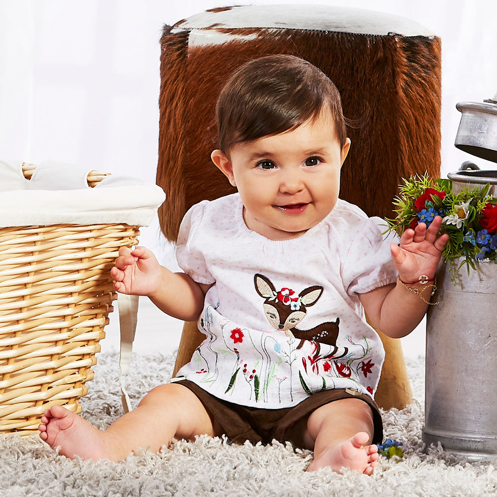 trachtenland-bondi-rehkitz-langarmshirt-86673-f-r-baby-m-dchen-gr-n-wei image 4