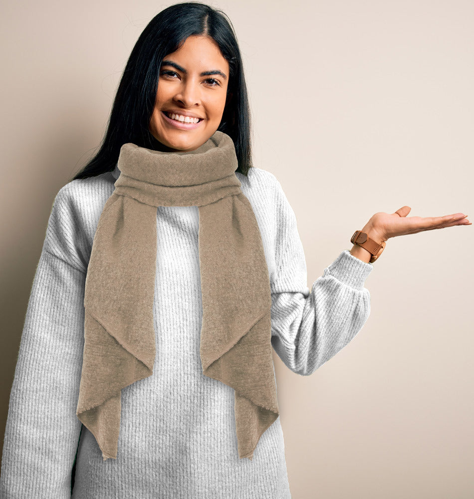 trachtenland-schal-eliana-extra-weich-taupe-250x63cm-stola image 2