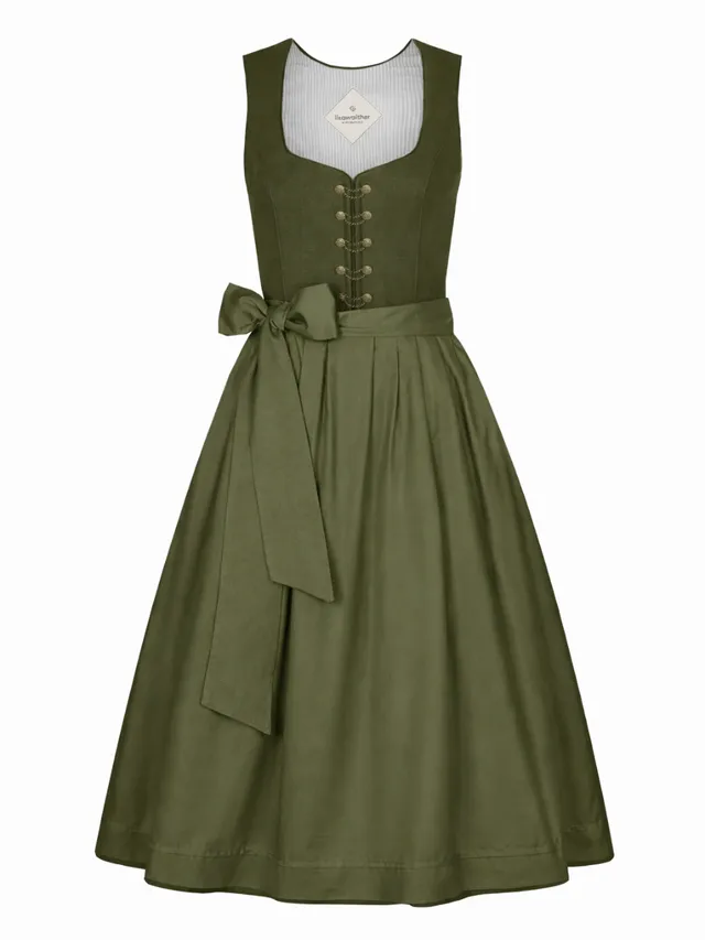 heimatgl-ck-dirndl-lisa-leinen-olivgr-n image 1