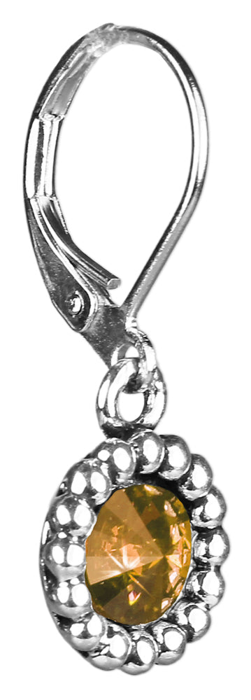 trachtenland-ohrringe-aurelia-mit-rundem-anh-nger-und-premium-kristallen-hellbra image 3