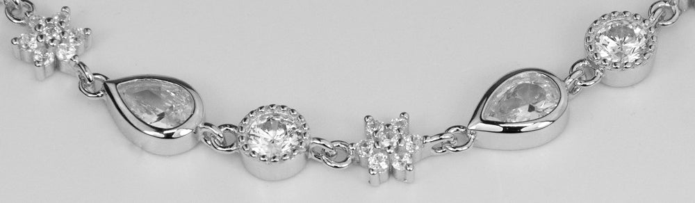 luisia-armband-sterne-und-tropfen-mit-zirkonia-66986-925-silber image 2