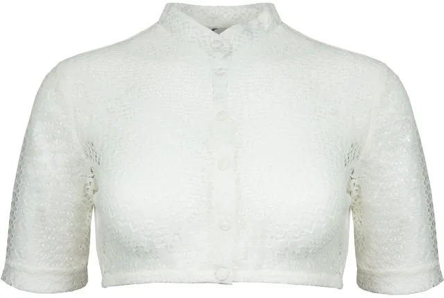 bergweiss-trachten-dirndlbluse-solvie-ecru-hochgeschlossen-spitze-damen image 1