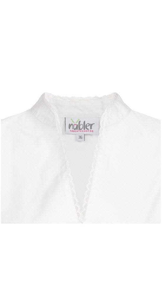 n-bler-dirndlbluse-damen-babsi-wei-kurzarm-r-schen-perlmuttkn-pfe image 4