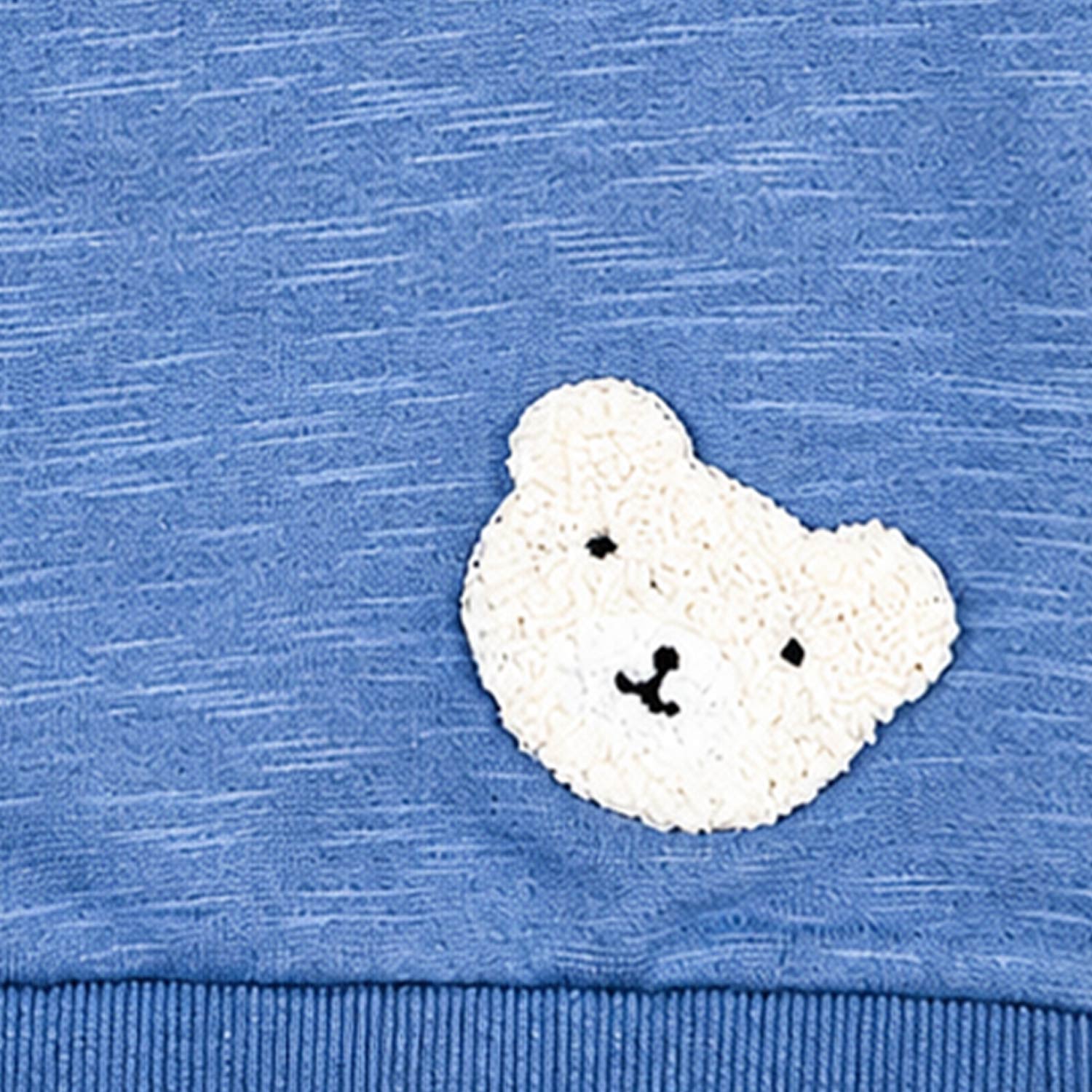 bondi-baby-jungen-langarmshirt-bear-club-94030-blau image 7