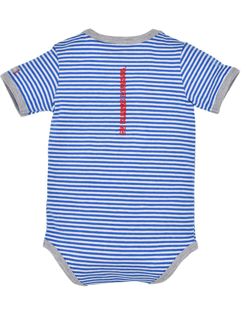bondi-baby-kurzarm-body-traktor-91527-blau-wei image 4