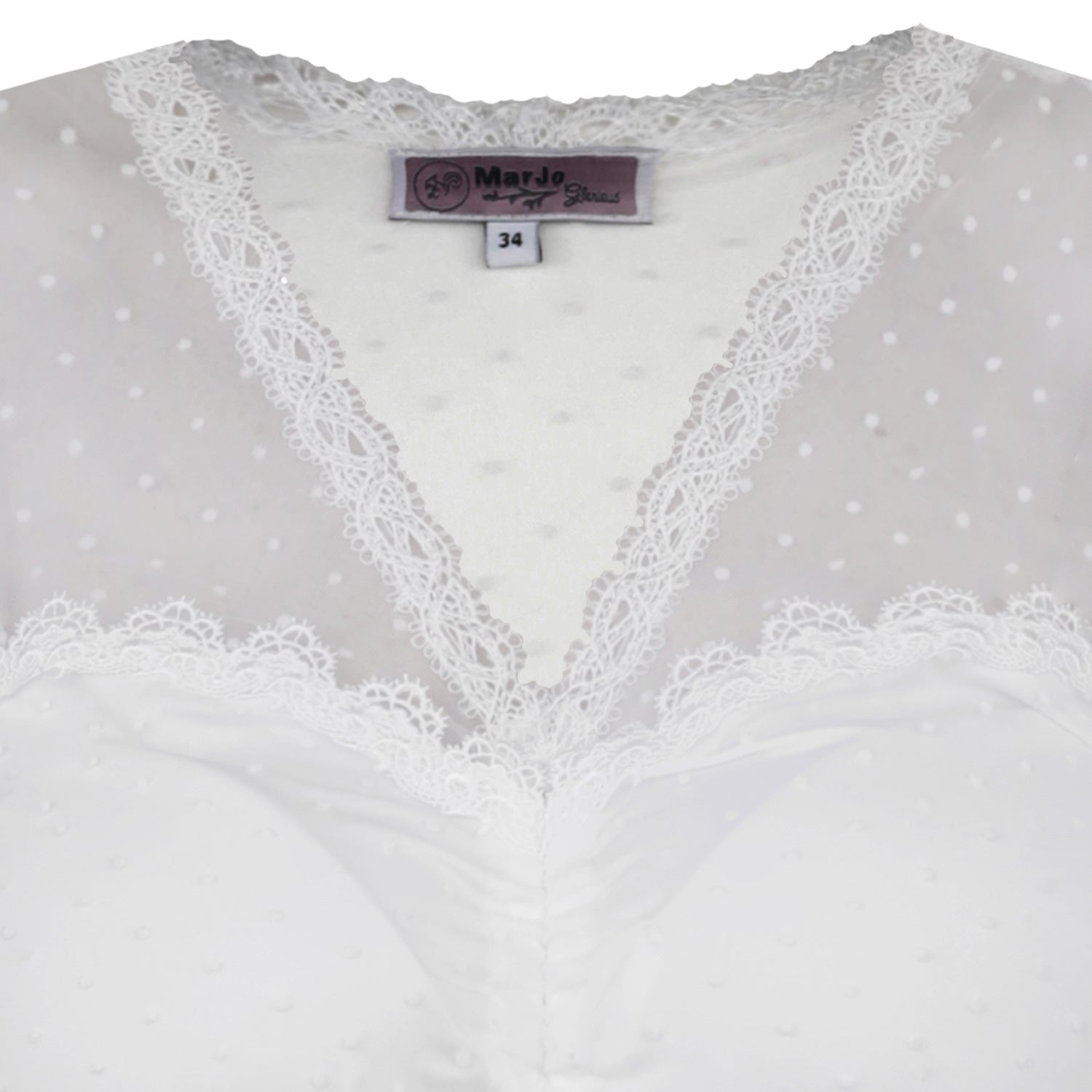 marjo-dirndlbluse-anzing-kurzarm-offwhite image 3