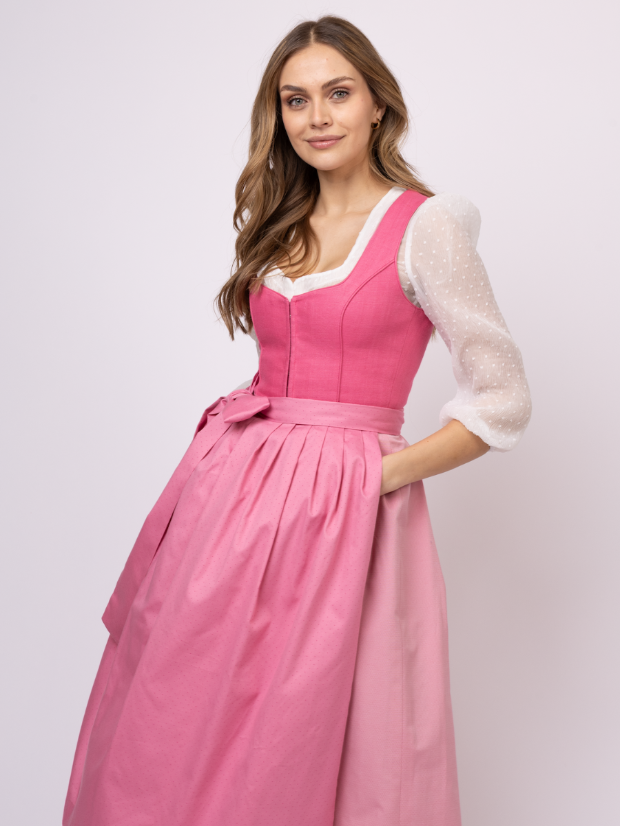 heimatgl-ck-bluse-nele-gepunktet-damen-dirndlbluse-langarm image 4