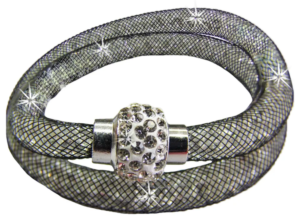 stardust-armband-zweireihig-wei image 1