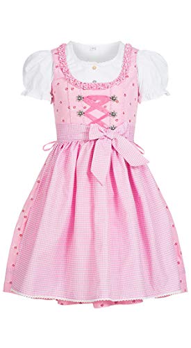 n-bler-linda-m-dchen-dirndl-3-teiliges-set-rosa-inkl-bluse-und-sch-rze image 8