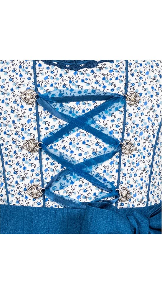 n-bler-kinderdirndl-doris-3-tlg-blau-blumenmuster-mit-bluse-sch-rze-r-schen image 4