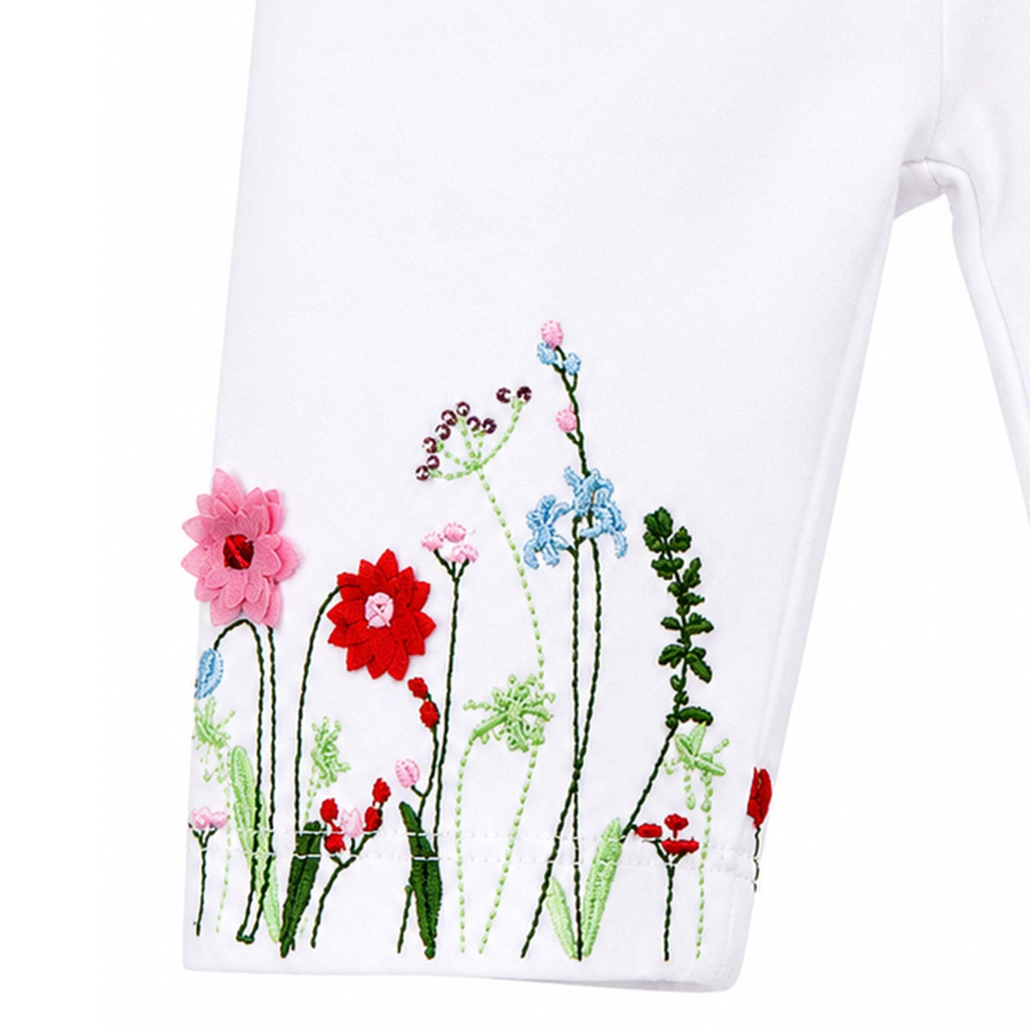 trachtenland-bondi-capri-leggings-blumenwiese-86627-wei-baby-sommerhose image 5