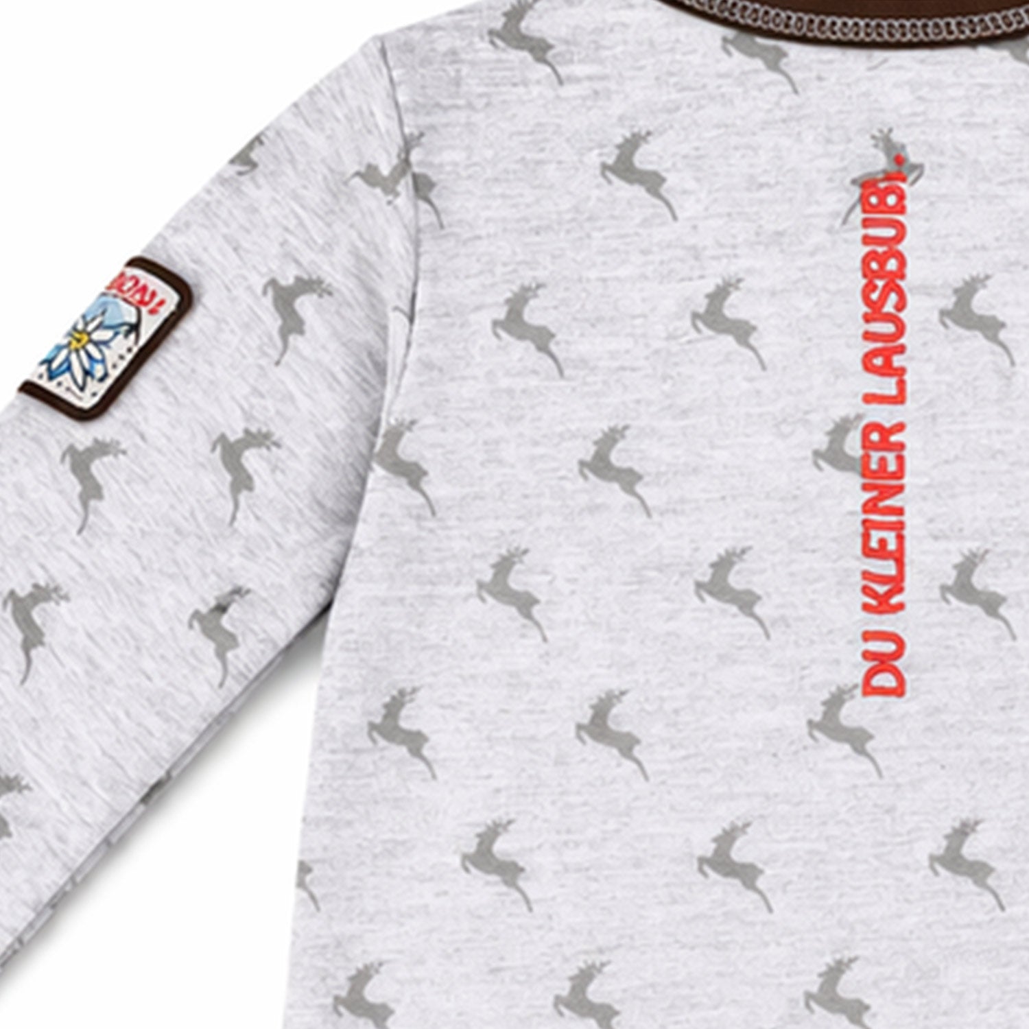 trachtenland-bondi-baby-langarm-body-lausbub-91582-grey-melange image 7