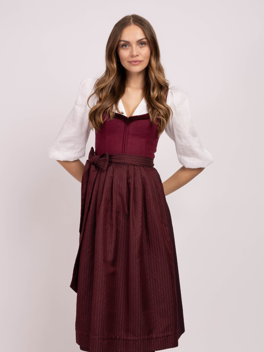 heimatgl-ck-dirndl-farina-gucci-red-leinenmieder-dirndl image 6