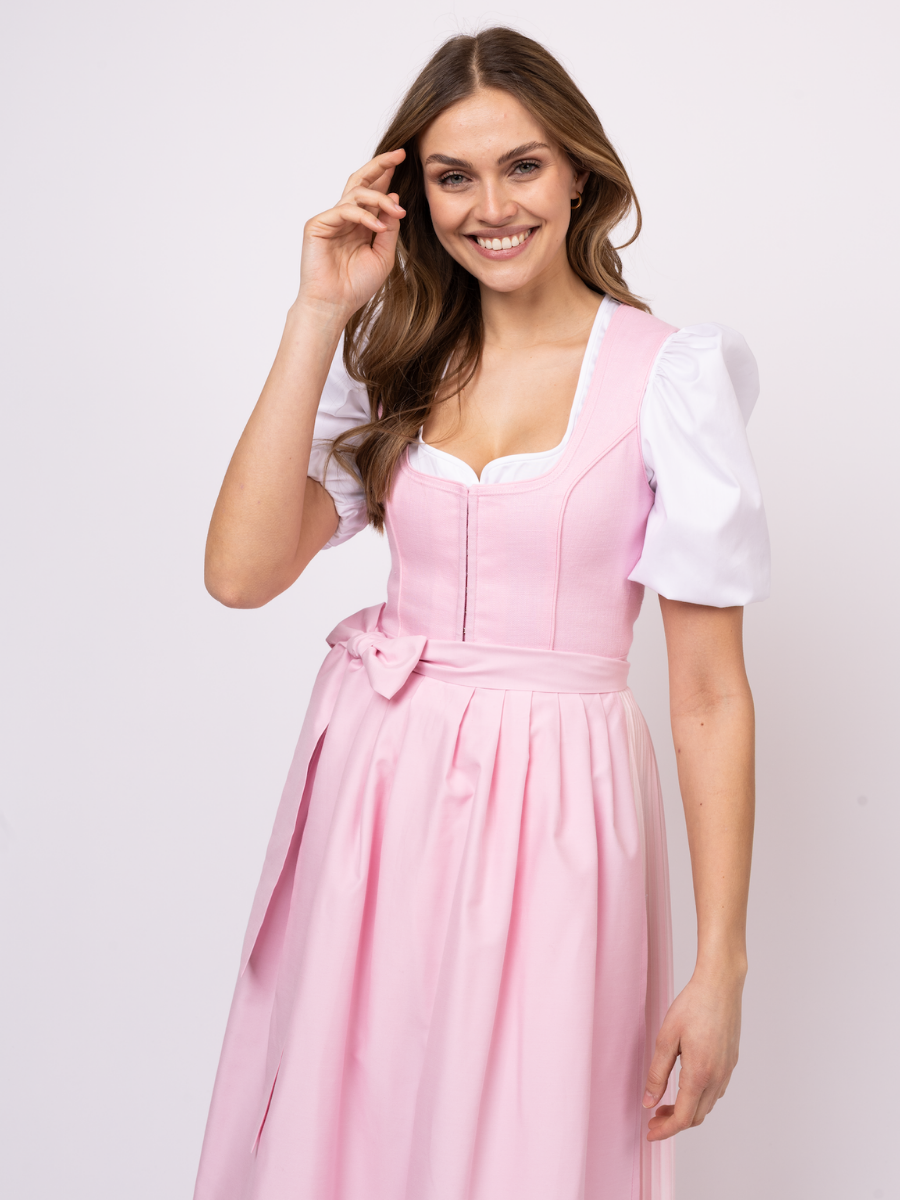 heimatgl-ck-dirndl-rosa-leinendirndl-mit-plisseerock image 4