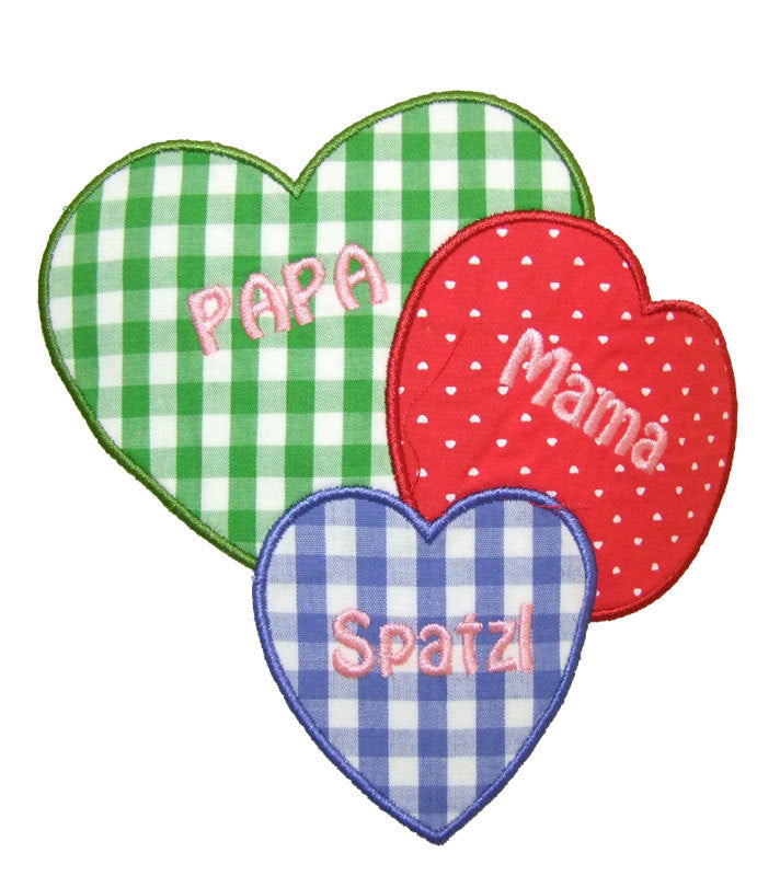trachtenland-kinder-trachten-t-shirt-spatzl-mit-herz-aufn-hern-f-r-m-dchen image 3