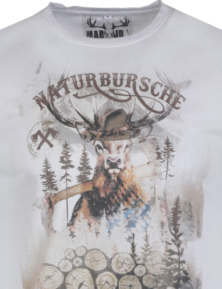 marjo-herren-trachtenshirt-guido-hirschmotiv-mittelgrau image 2