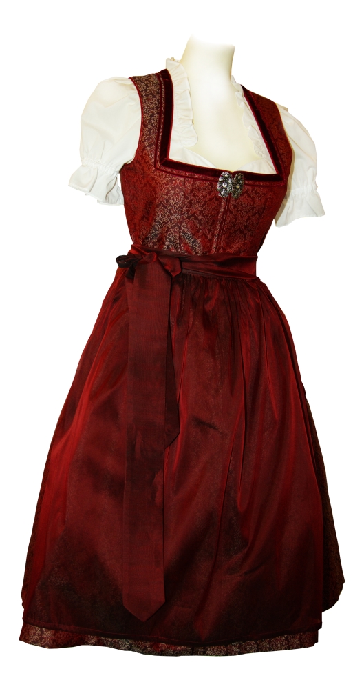 trachten-benkert-elsa-dirndl-weinrot image 1