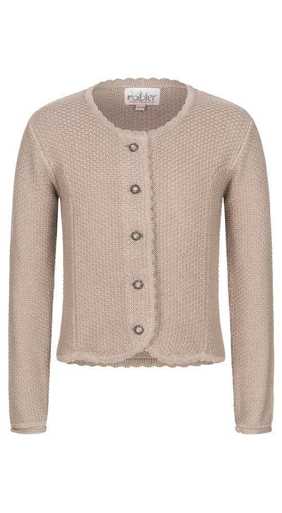 n-bler-kindertrachtenjacke-yvonne-natur-mit-strasskn-pfen image 1