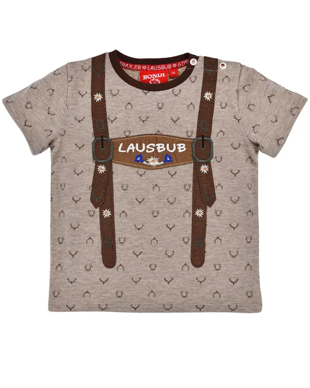 trachtenland-bondi-jungen-t-shirt-hosentr-ger-91715-beige-melange image 1