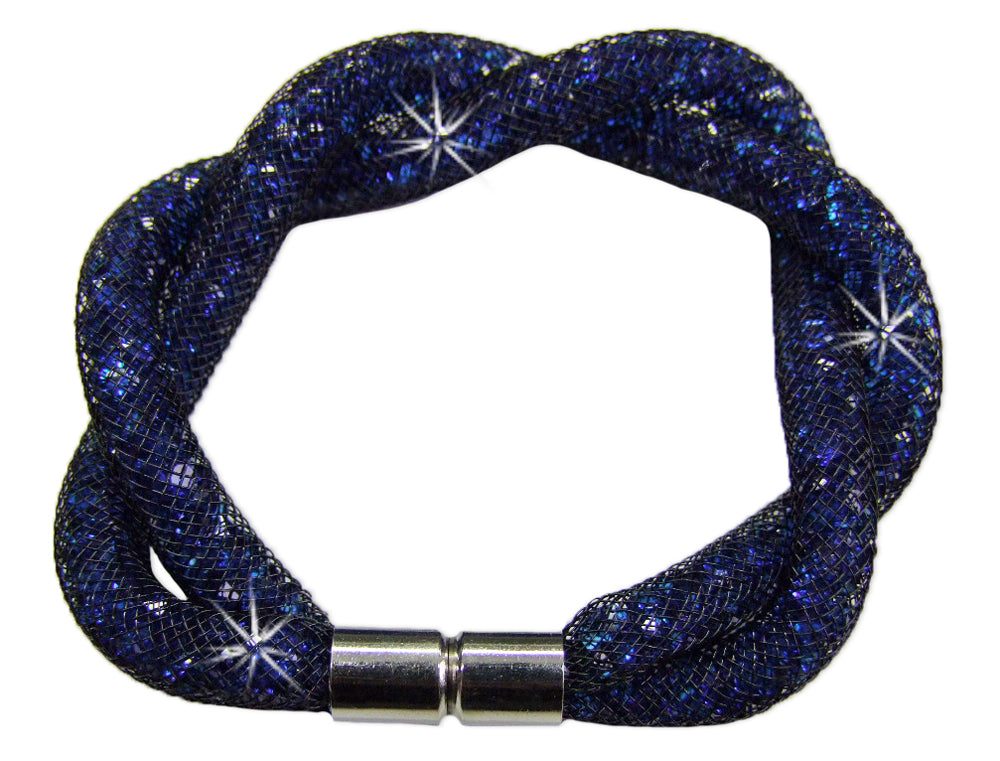 trachtenland-stardust-armband-zweireihig-gedreht-blau image 1