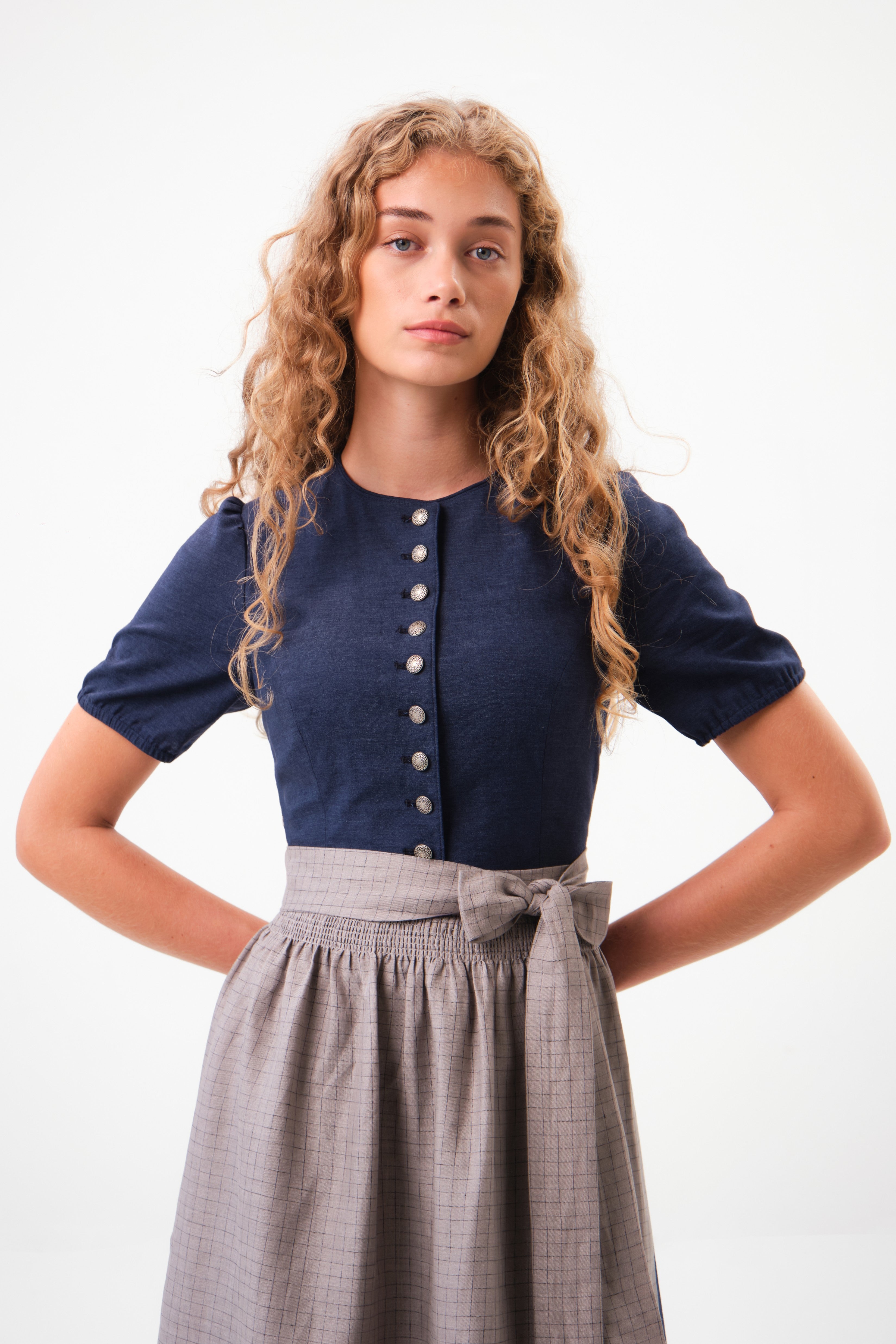 felicitas-dalita-damen-dirndl-hochgeschlossen-leinenmischung image 4
