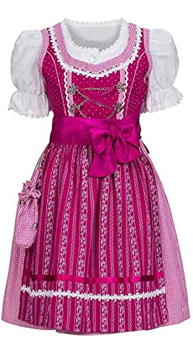 n-bler-anja-m-dchen-dirndl-3-teiliges-set-beere-inkl-bluse-und-sch-rze image 7