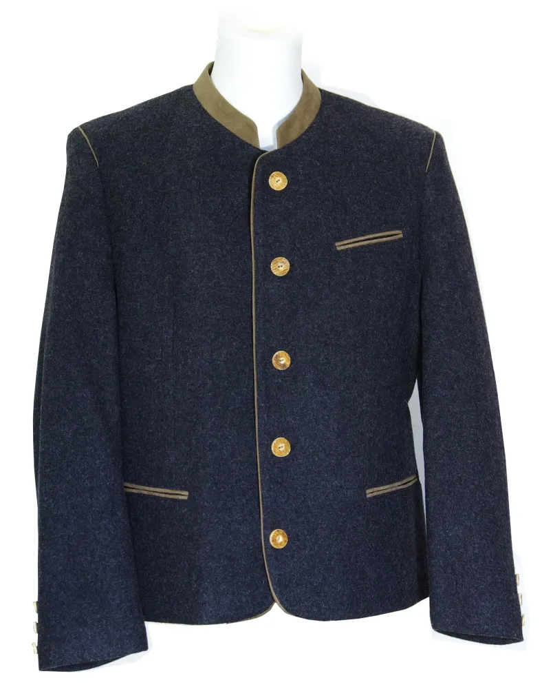 trachten-benkert-janker-hochgeschlossen-jacke-anthrazit image 1