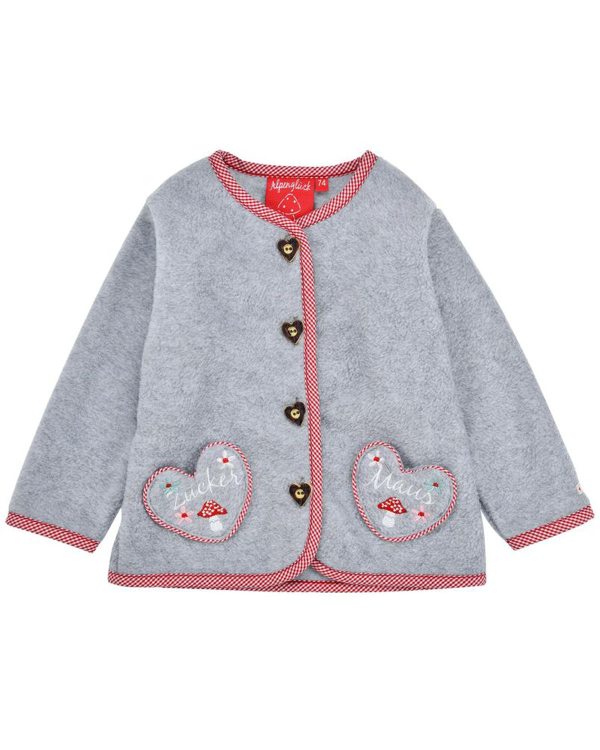 trachtenland-bondi-m-dchen-fleecejacke-zuckermaus-86933-grey-melange image 1