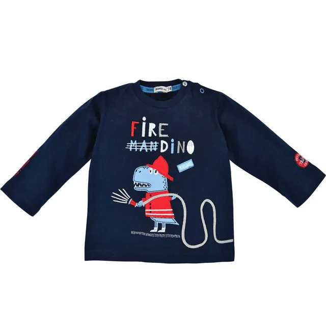 trachtenland-bondi-baby-langarmshirt-fire-dino-91431-navy image 1
