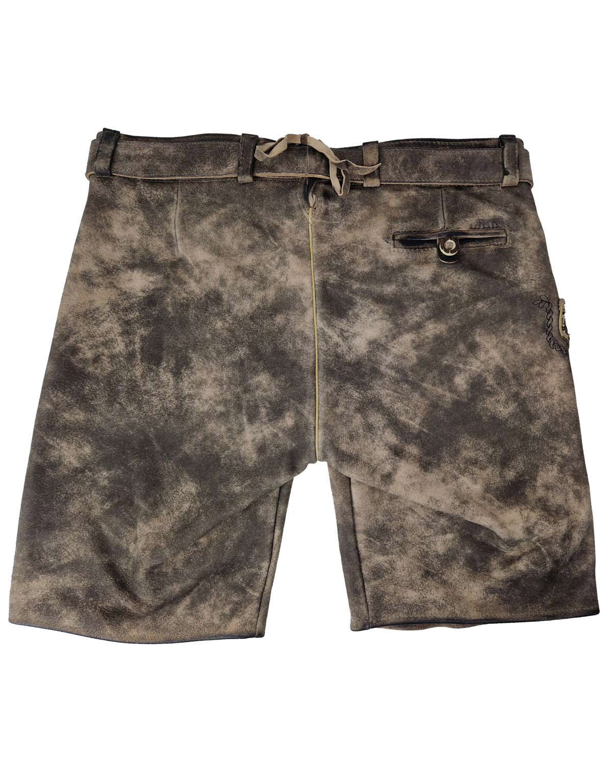 maddox-kurze-lederhose-urgsee-marmor-mit-hirschstickerei image 2