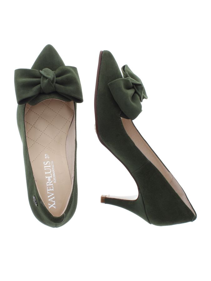 heimatgl-ck-pumps-mara-olive-leder-pumps-6-5-cm-mit-schleife image 3