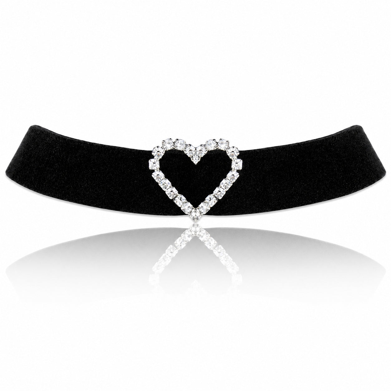 trachtenland-luisia-samt-kropfband-strass-herz-swarovski-schwarz image 1