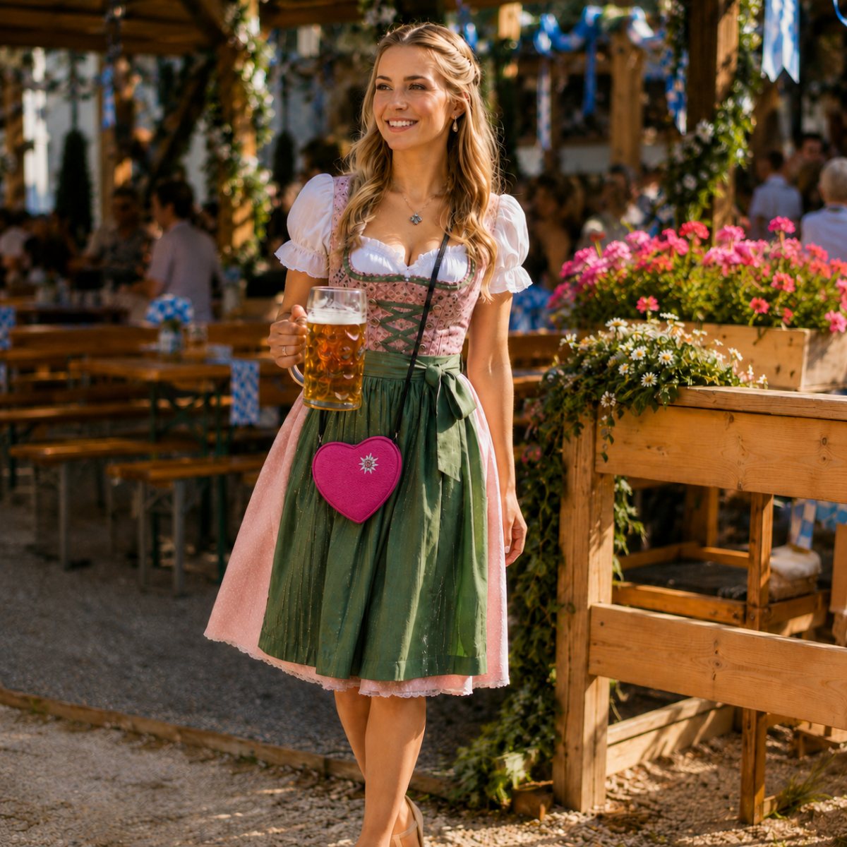 trachtenland-herz-trachten-handtasche-mit-hirsch-filz-lila image 2