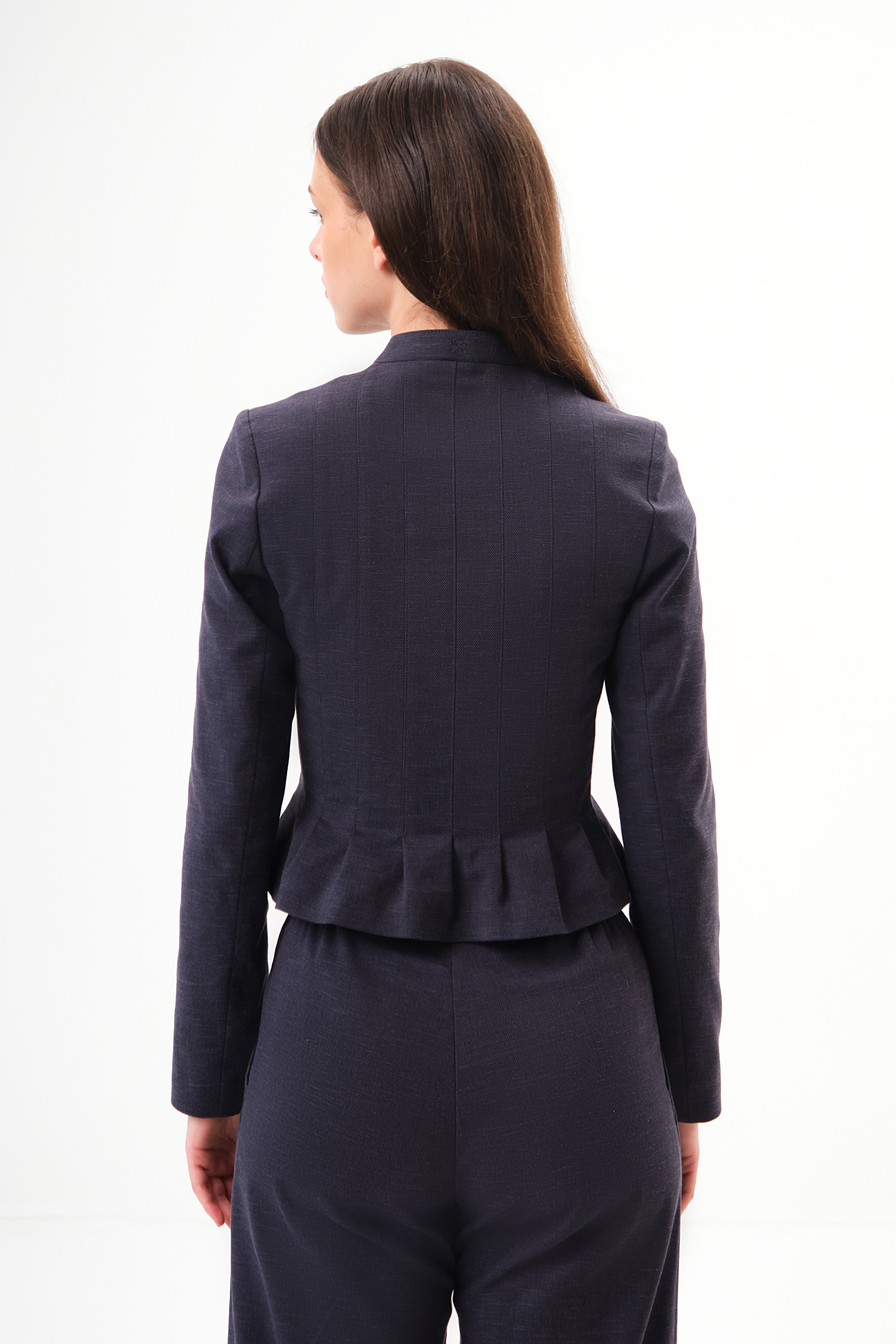 felicitas-damen-jacke-jadelyn-baumwolljacke-mit-stehkragen image 2