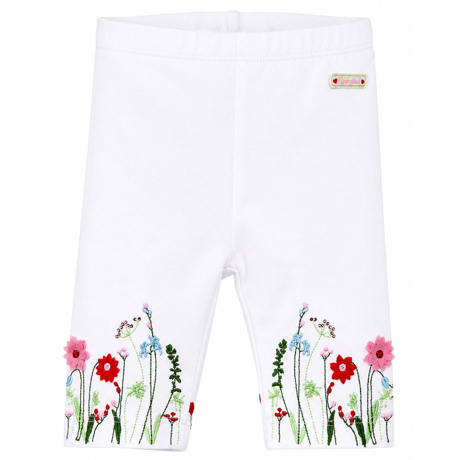 trachtenland-bondi-capri-leggings-blumenwiese-86627-wei-baby-sommerhose image 1