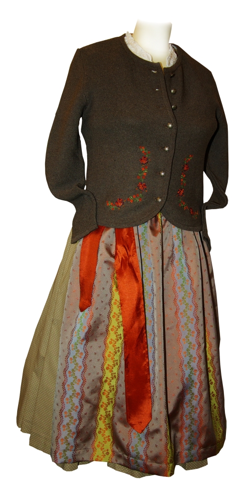 trachten-benkert-bl-mchen-dirndl-beige-rot-mit-jacke image 1