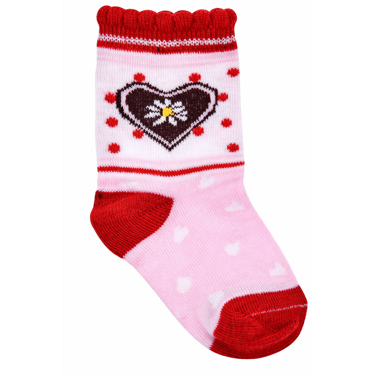 bondi-baby-kniestr-mpfe-herz-86860-rose-f-r-m-dchen image 3