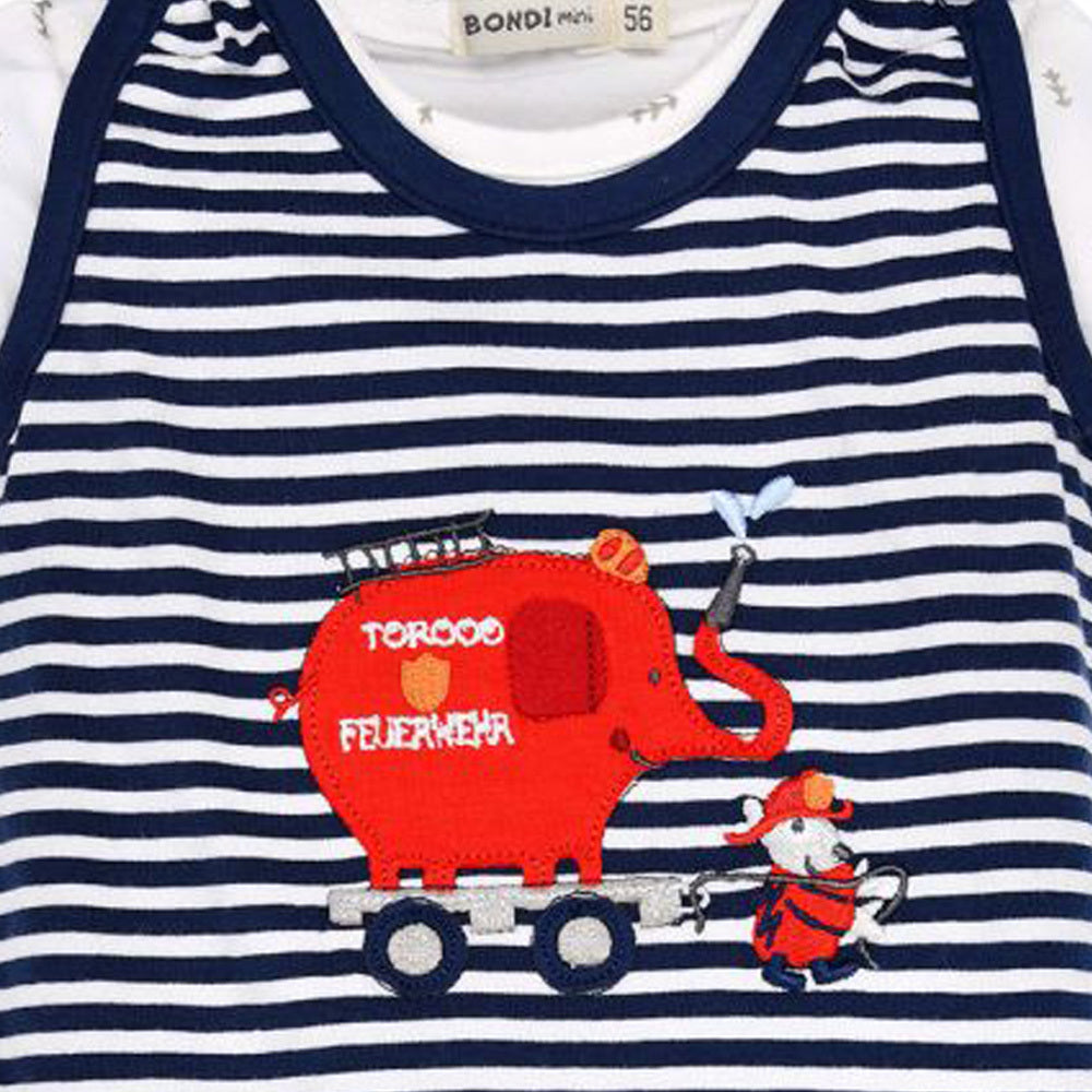 trachtenland-bondi-baby-strampler-feuerwehr-93684-navy-wei image 2