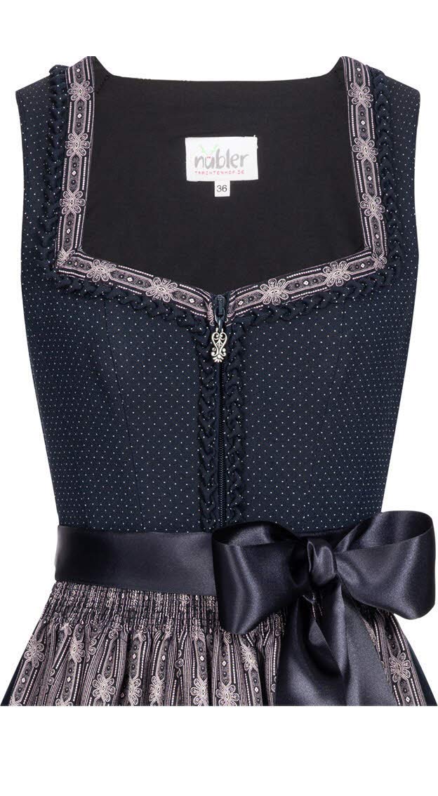 n-bler-dirndl-zenzi-lang-dunkelblau-damen image 3